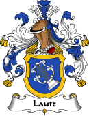 German Wappen Coat of Arms for Lautz