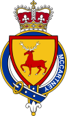 Families of Britain Coat of Arms Badge for: McCartney (Ireland)