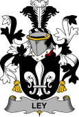 Irish Coat of Arms for Ley