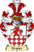 v.23 Coat of Family Arms from Germany for Krappe