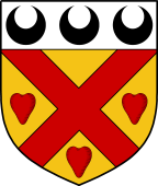 Scottish Family Shield for Hartsyde or Hartside