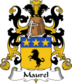 Coat of Arms from France for Maurel