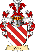 v.23 Coat of Family Arms from Germany for Wilk