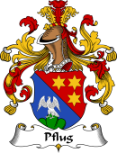 German Wappen Coat of Arms for Pflug