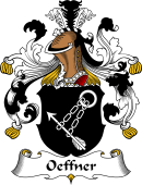German Wappen Coat of Arms for Oeffner