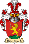 v.23 Coat of Family Arms from Germany for Hillenbrand