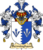 Irish Family Coat of Arms (v.25) Bermingham