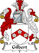 English Coat of Arms for Gilbert