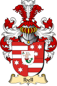 v.23 Coat of Family Arms from Germany for Ibell