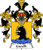 Italian Family Coat of Arms (v.25b) Garelli