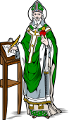 Catholic Saints Clipart image: St Augustine
