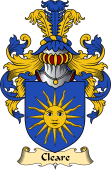 Irish Family Coat of Arms (v.23) for Cleare