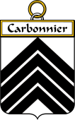 French Coat of Arms Badge for Carbonnier