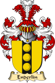 v.23 Coat of Family Arms from Germany for Enderlin