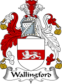 English Coat of Arms for the family Wallingford