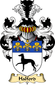 English Coat of Arms (v.23) for the family Halford