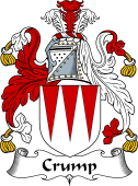 English Coat of Arms for the family Crump