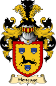English Coat of Arms (v.23) for the family Heneage