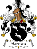 German Wappen Coat of Arms for Harmen
