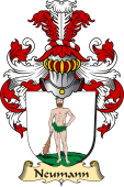v.23 Coat of Family Arms from Germany for Neumann