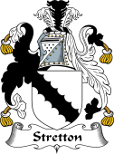 English Coat of Arms for the family Stretton