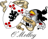 Sept (Clan) Coat of Arms from Ireland for O'Molloy