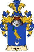 French Family Coat of Arms (v.23) for Gagnon