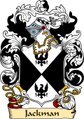 English or Welsh Family Coat of Arms (v.23) for Jackman (Granted 1561)
