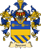 Italian Family Coat of Arms (v.25a) Speroni