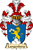 v.23 Coat of Family Arms from Germany for Langenberg