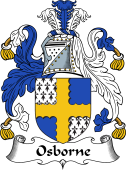 English Coat of Arms for the family Osborn (e)