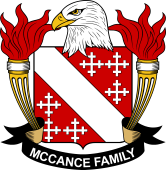 Coat of arms used by the McCance family in the United States of America