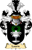 Scottish Family Coat of Arms (v.23) for Laurie