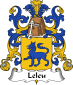 Coat of Arms from France for Leleu (Leu le)