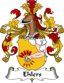 German Wappen Coat of Arms for Ehlers