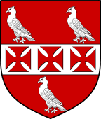 English Family Shield for Gunning