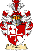 English Coat of Arms (v.23) for the family Eaton