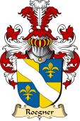v.23 Coat of Family Arms from Germany for Roegner