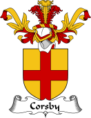 Coat of Arms from Scotland for Corsby