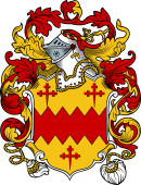 English or Welsh Coat of Arms for Sandes (or Sandys)