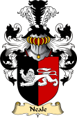 English Coat of Arms (v.23) for the family Neale