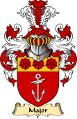 English Coat of Arms (v.23) for the family Major or Mayor