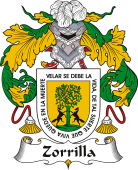 Spanish Coat of Arms for Zorrilla