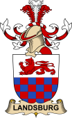 Republic of Austria Coat of Arms for Landsburg