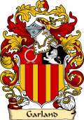 English or Welsh Family Coat of Arms (v.23) for Garland (Devonshire)