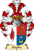 v.23 Coat of Family Arms from Germany for Kapler