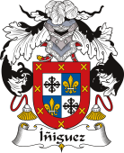 Spanish Coat of Arms for Íñiguez or Íñigo