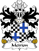 Welsh Coat of Arms for Meirion (MEIRIONNYDD)
