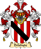 Irish Family Coat of Arms (v.25) Delahyde