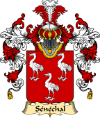 French Family Coat of Arms (v.25) Sénéchal